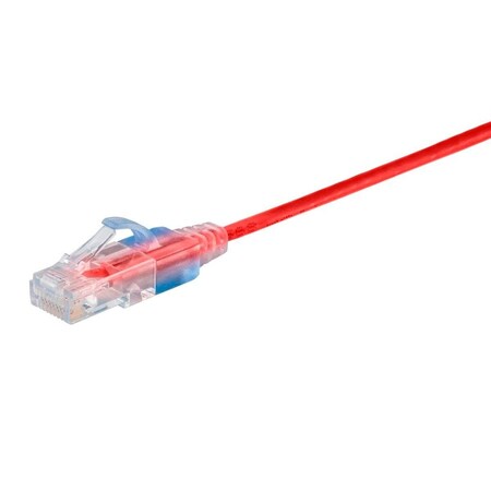 Monoprice SlimRun Cat6A Ethernet Patch Cable - Snagless RJ45_ UTP_ Pure Bare Cop 33270